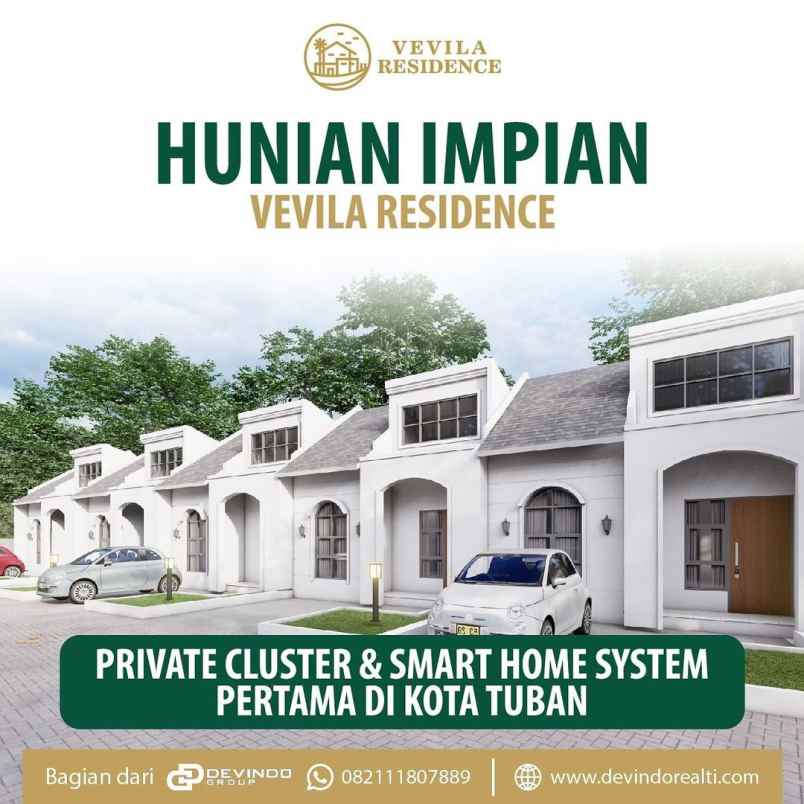 dijual rumah baru dekat gor tuban