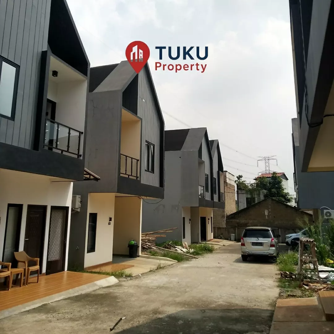 dijual rumah baru dekat stasiun sudimara