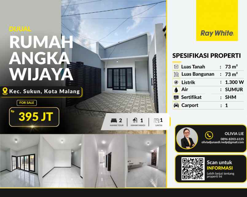 dijual rumah baru nyaman