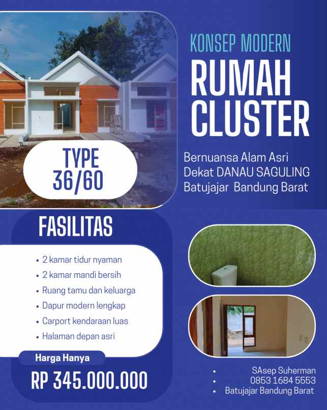dijual rumah batujajar bandung barat