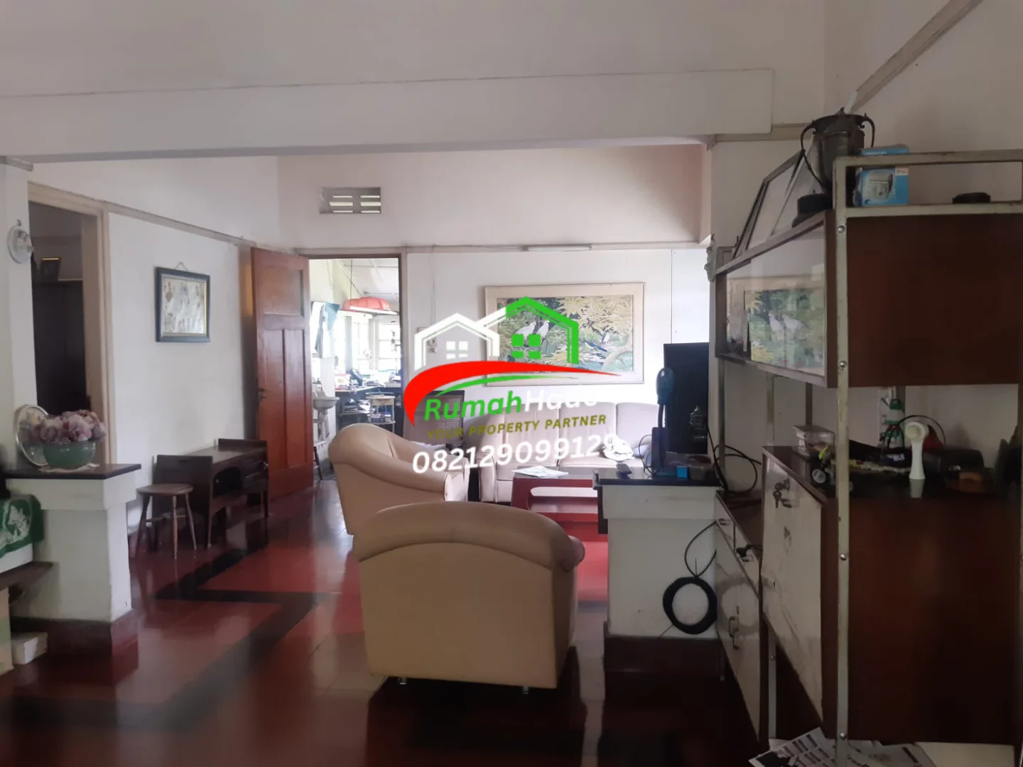 dijual rumah belanda terawat di sayap riau