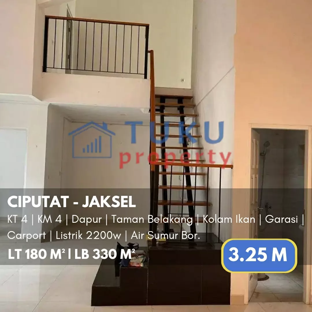 dijual rumah bintaro ciputat rempoa