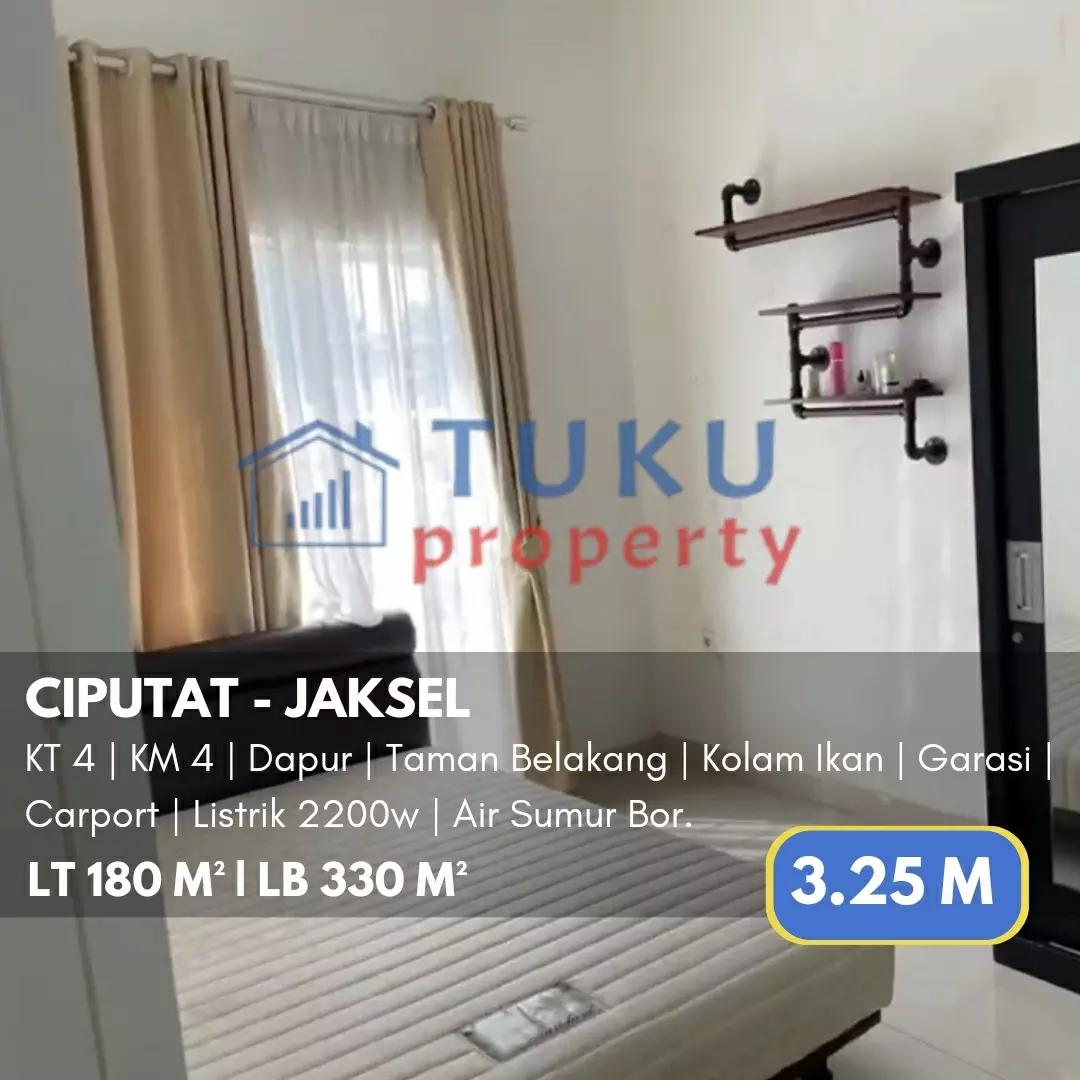 dijual rumah bintaro ciputat rempoa