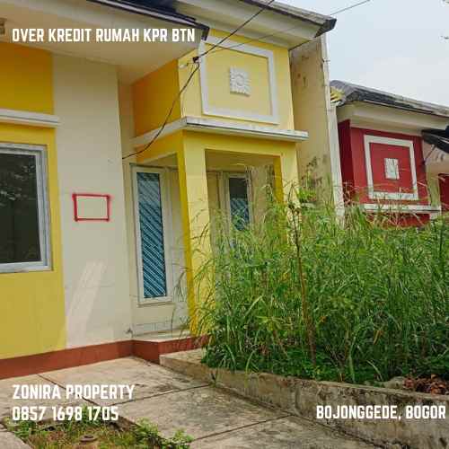 dijual rumah bojonggede bogor teras