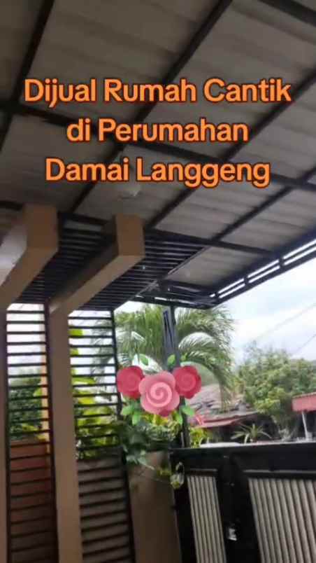 dijual rumah cantik di damai langgeng