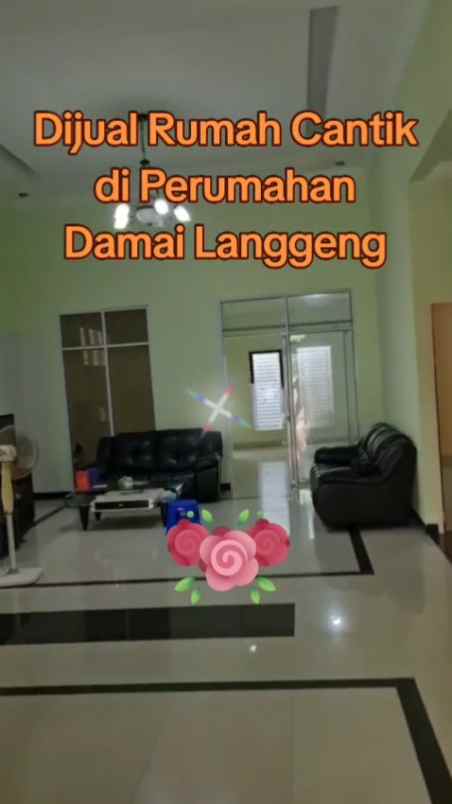 dijual rumah cantik di damai langgeng