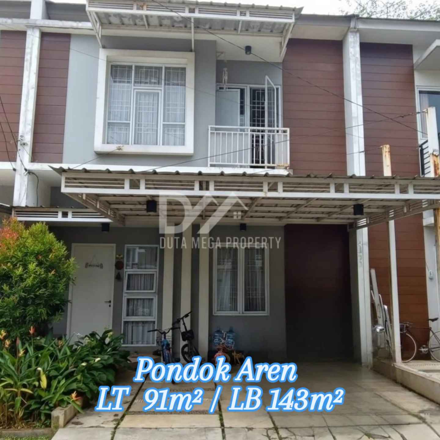 dijual rumah cantik di pondok aren tangerang selatan