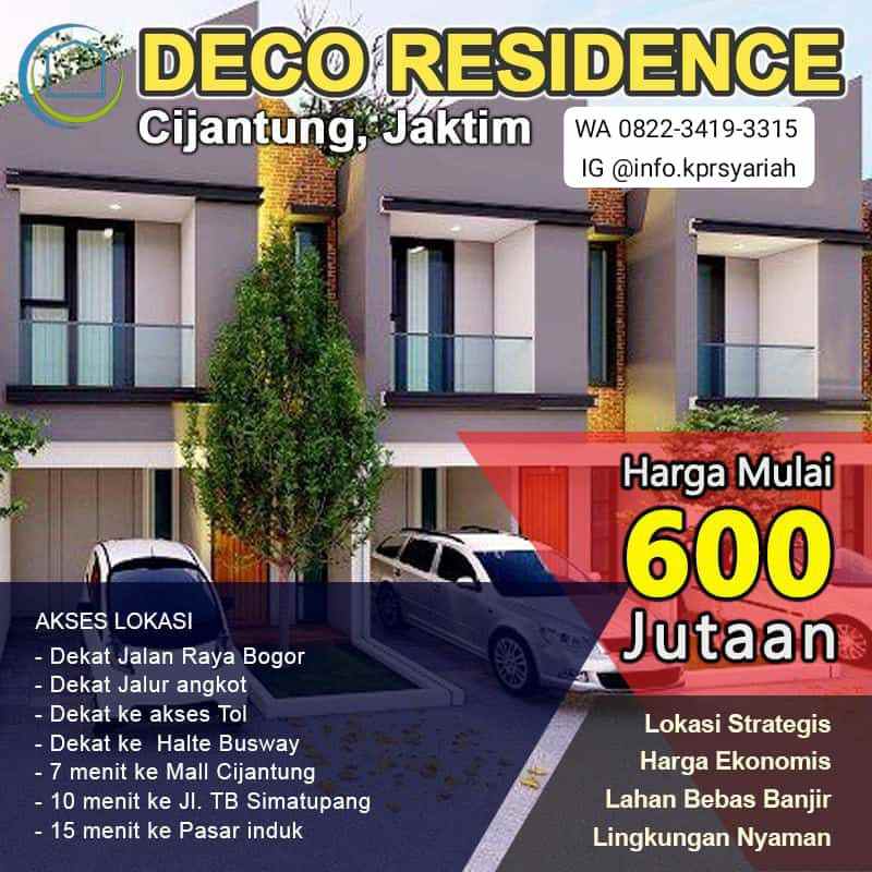 dijual rumah cijantung