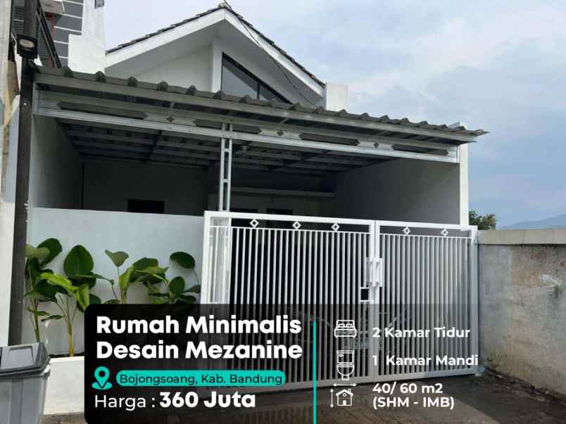 dijual rumah cikoneng bojongisoang