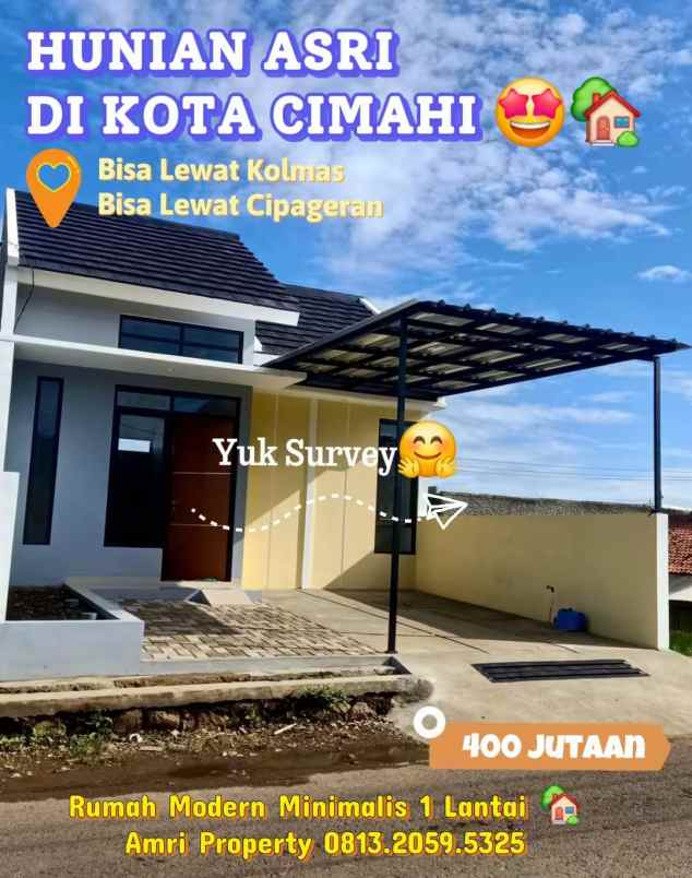 dijual rumah cipageran