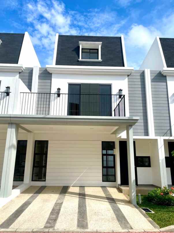 dijual rumah cluster maison de wisteria