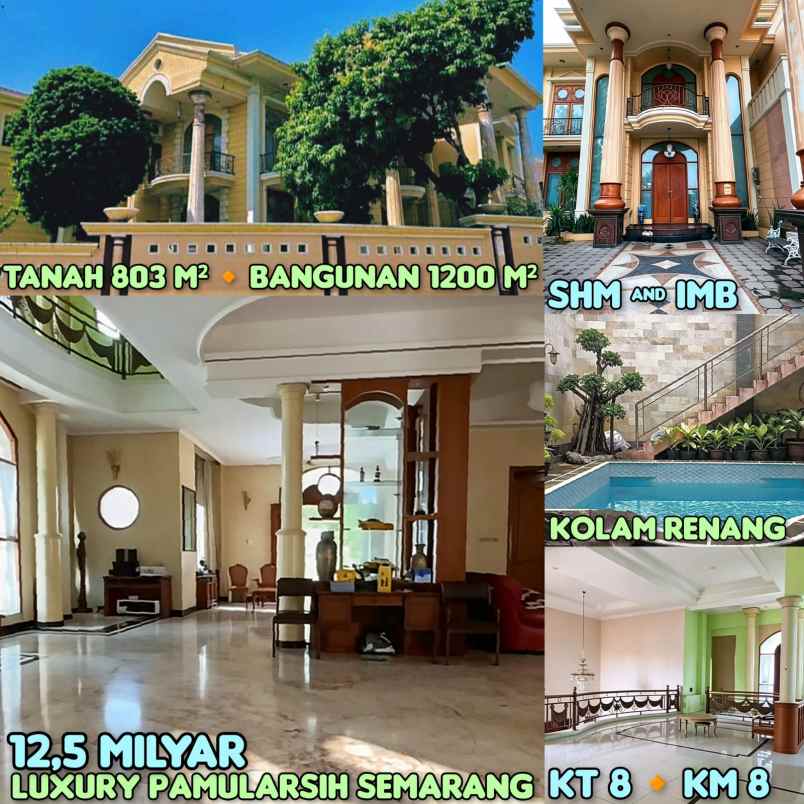 dijual rumah di pamularsih semarang