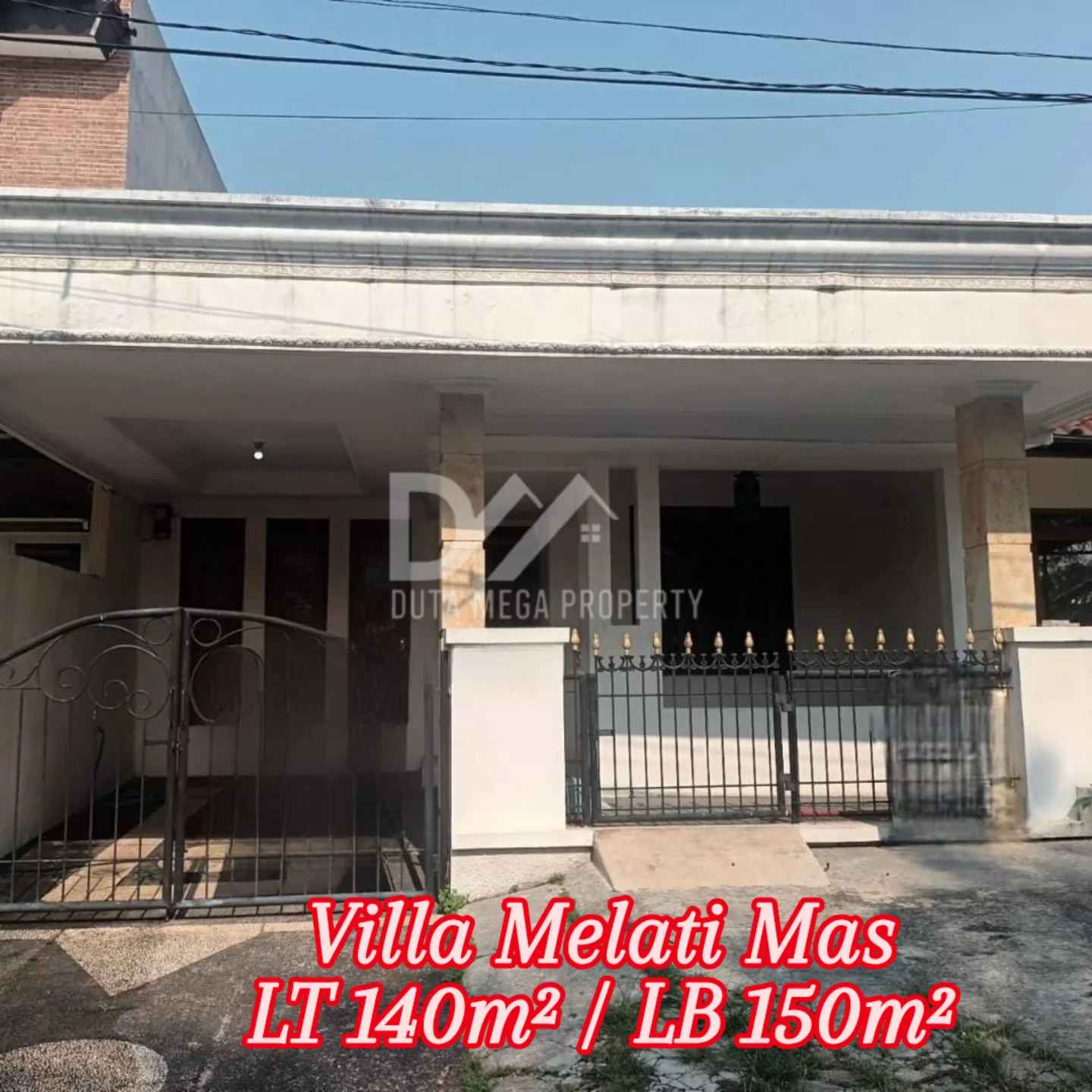 dijual rumah di villa melati mas bsd