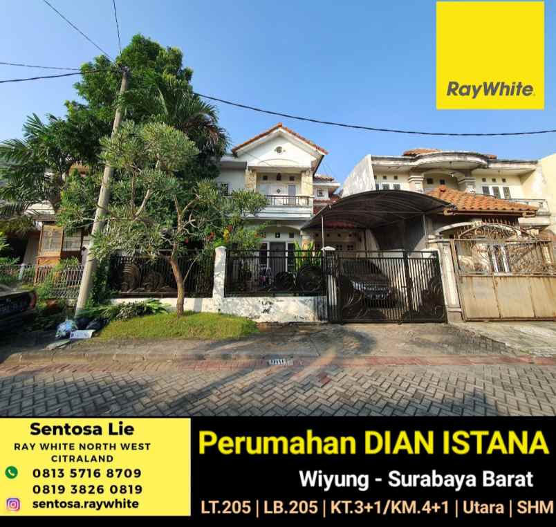 dijual rumah dian istana residence