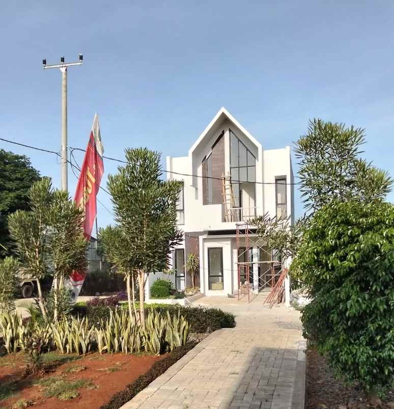 dijual rumah digarden house serpong