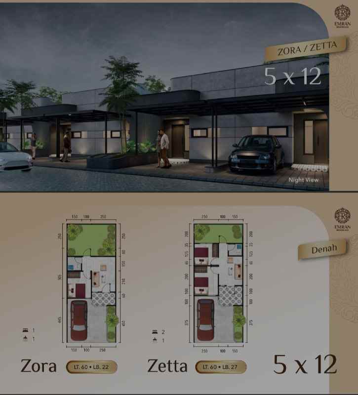 dijual rumah emran residence surabaya