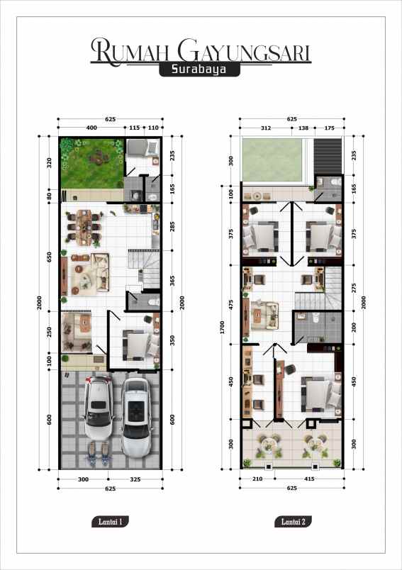 dijual rumah gayungsari