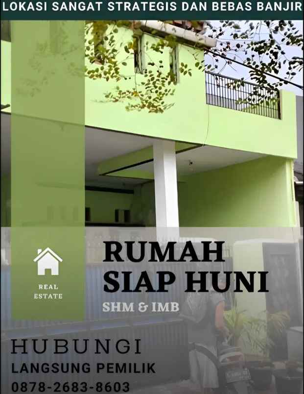 dijual rumah griya bintara indah blok