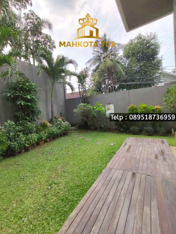 dijual rumah jalan ampera jakarta selatan