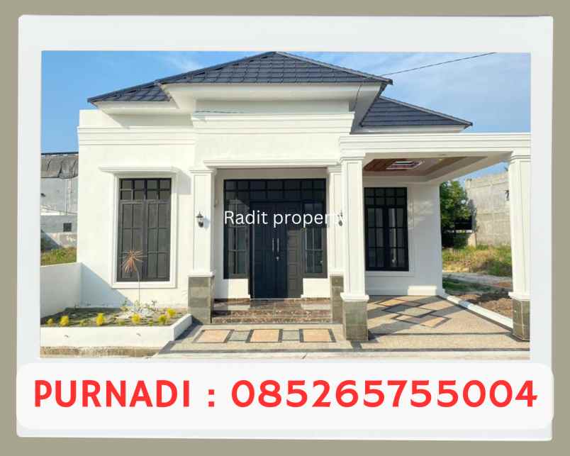 dijual rumah jalan cipta karya