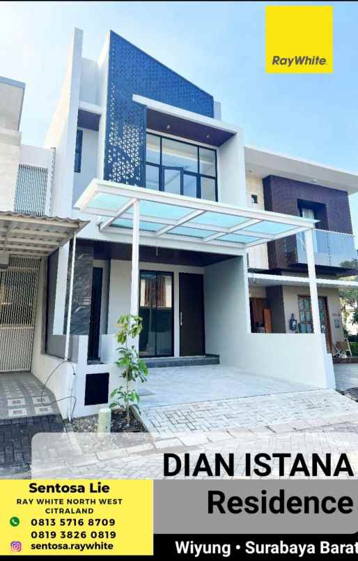 dijual rumah jalan dian istana