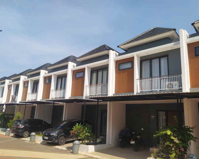 dijual rumah jalan lestari pamulang barat