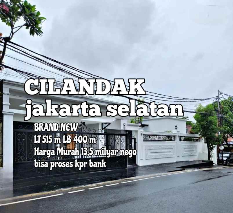 dijual rumah jalan raya cilandak