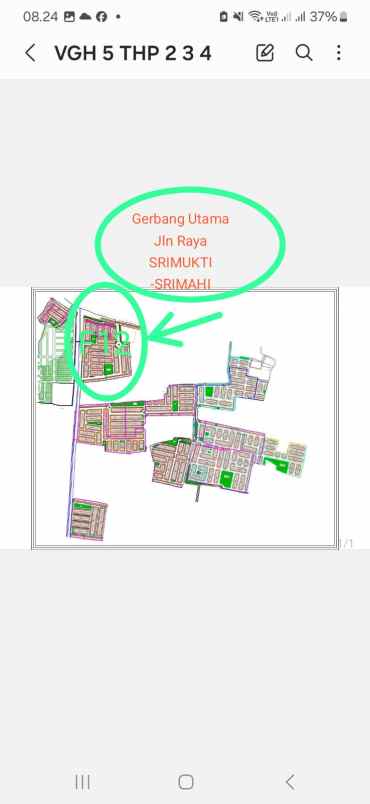 dijual rumah jalan raya gabus srimukti