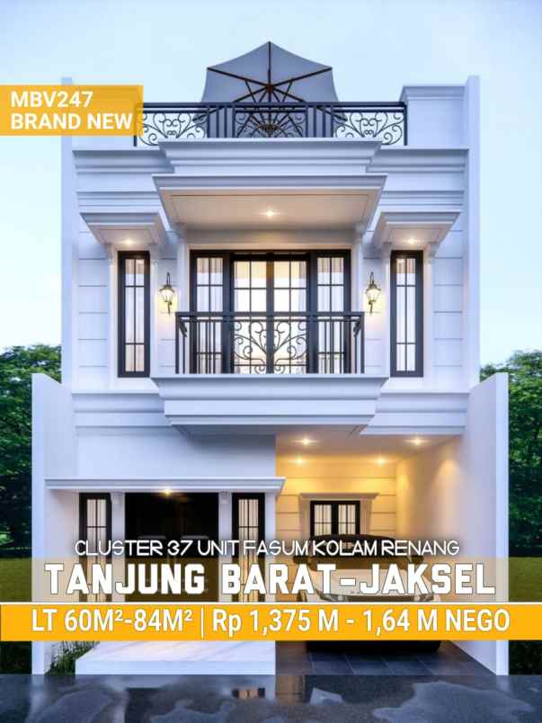 dijual rumah jalan raya jagakarsa