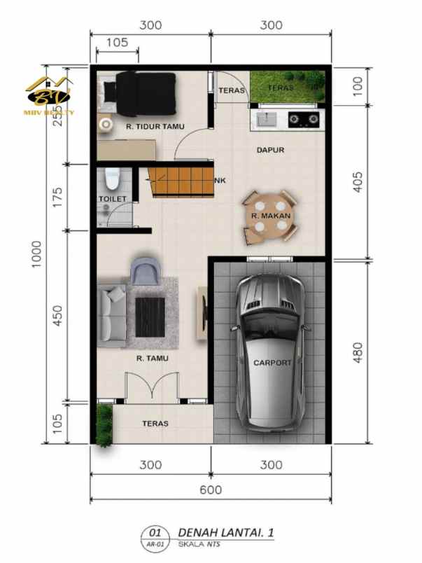 dijual rumah jalan raya jagakarsa