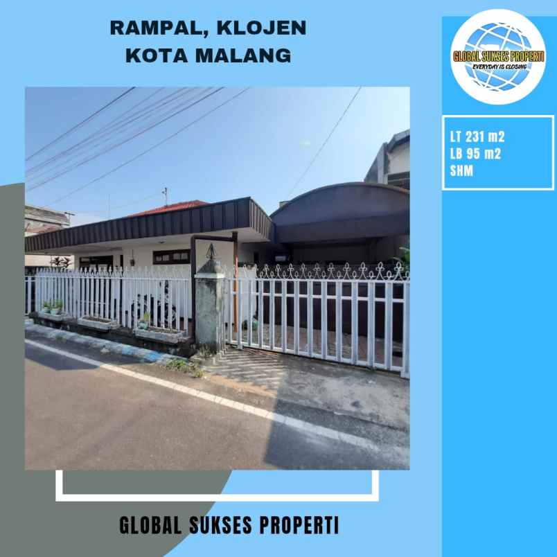 dijual rumah jalan sungai sungai