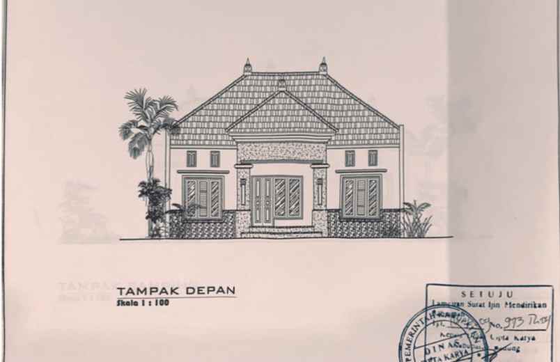 dijual rumah jalan taman sari