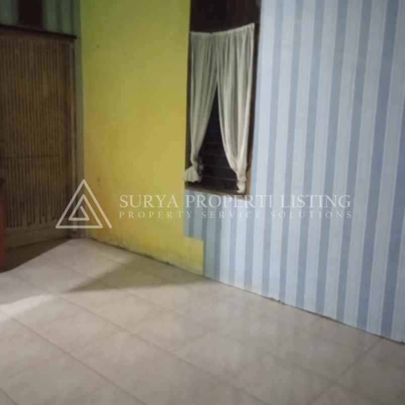 dijual rumah jalan terusan gang sidodame