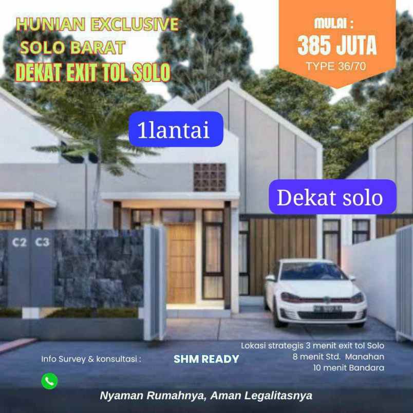 dijual rumah jetis sawahan ngemplak