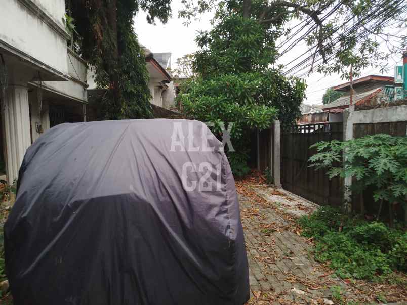 dijual rumah jl bangka jak sel hitung tanah saja