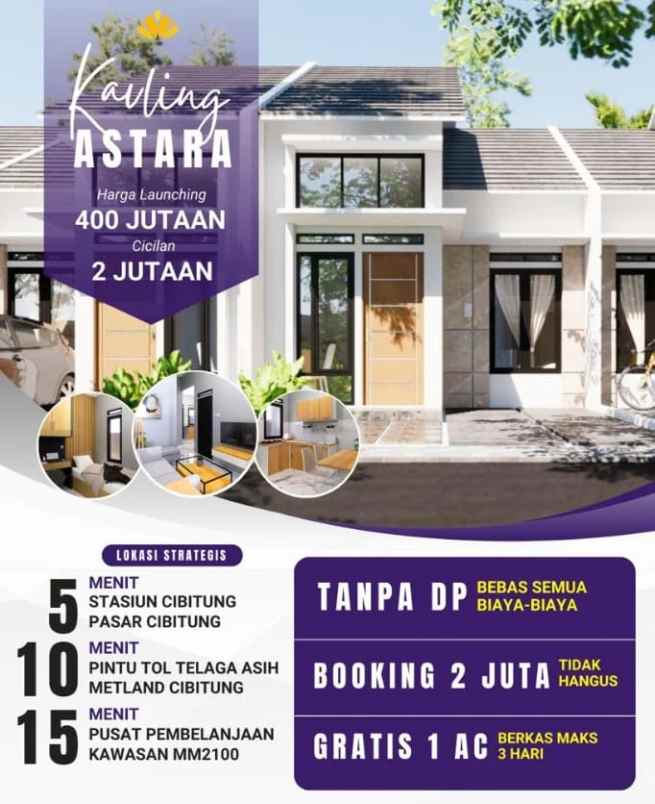 dijual rumah jl bosih raya