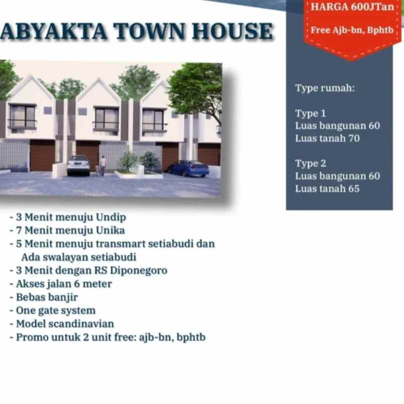 dijual rumah jl bulusan