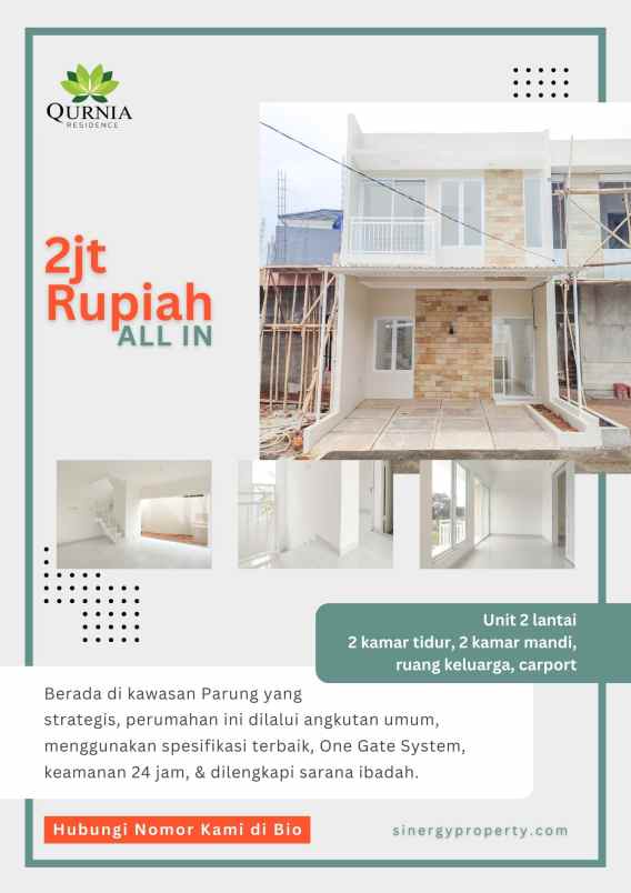 dijual rumah jl h mawi no 48 waru jaya