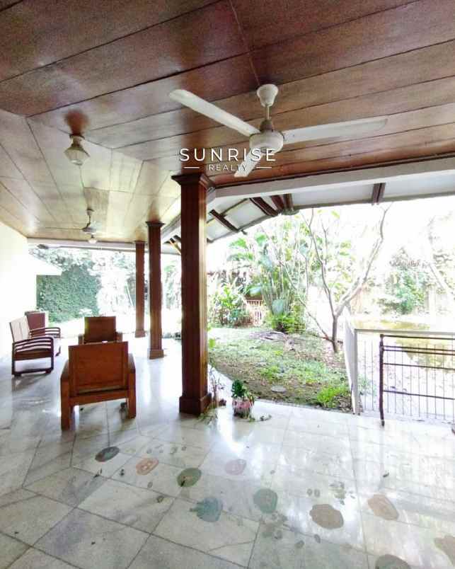 dijual rumah jl kemang dalam jakarta