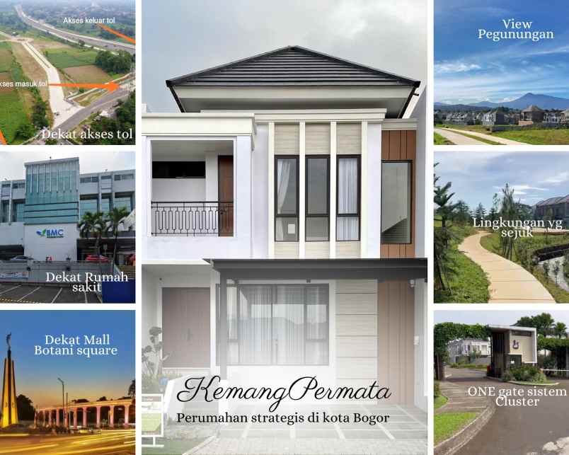 dijual rumah jl parung banteng km 42 5