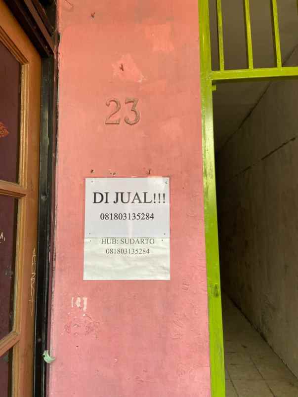 dijual rumah jl potlot