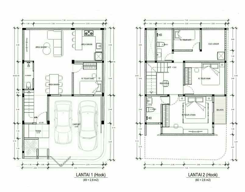 dijual rumah jl pulo asem rawamangun