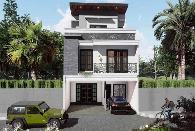 dijual rumah jl tanjung barat raya