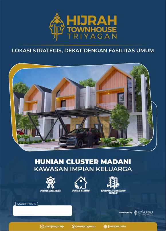 dijual rumah joho triyagan mojolaban