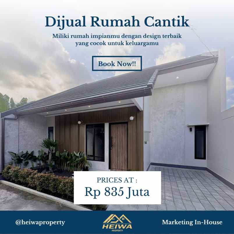 dijual rumah kedulan tirtomartani