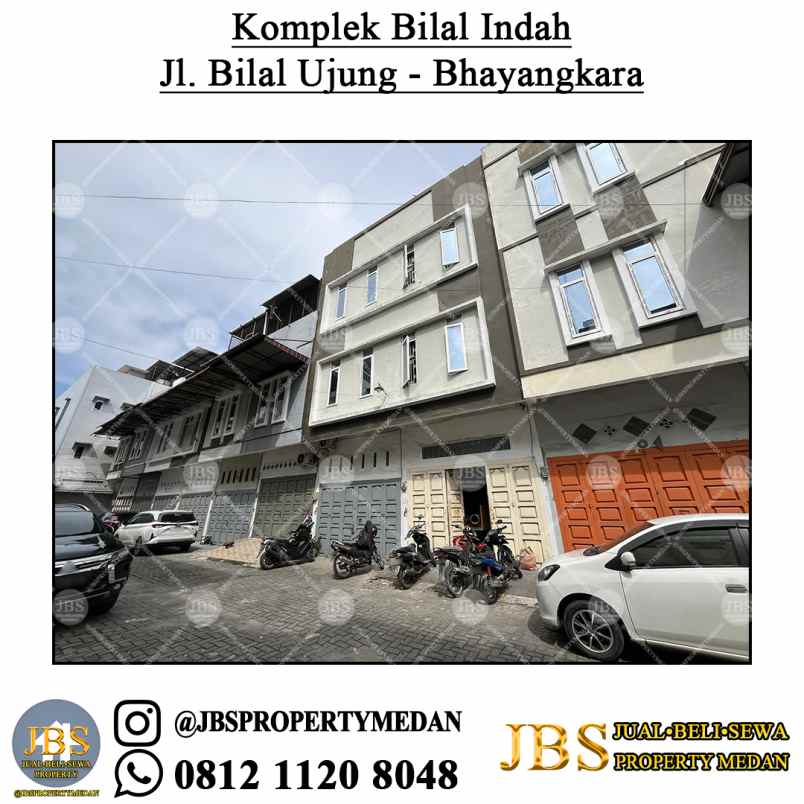 dijual rumah komplek bilal indah jalan