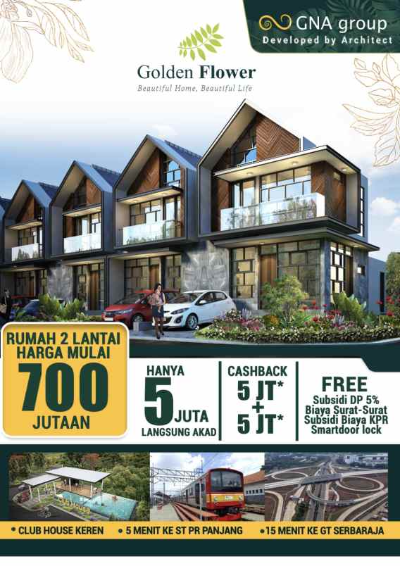 dijual rumah legok tangerang