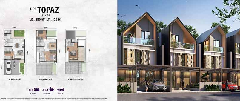 dijual rumah mahakam jgc