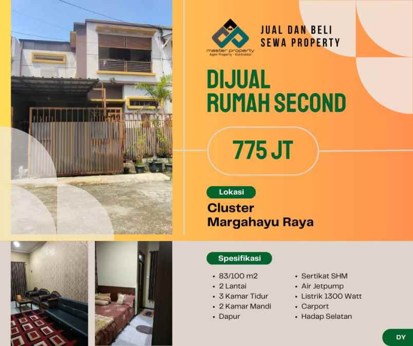 dijual rumah margahayu raya