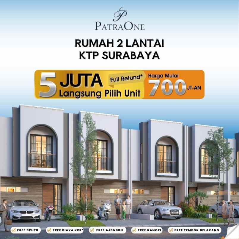 dijual rumah north west citraland surabaya